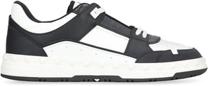 Valentino Garavani - Freedots leather low-top sneakers-1